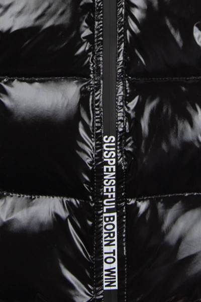 Куртка для мальчика на синтепухе с высоким воротником Bell Bimbo 193026 черный - фото 3