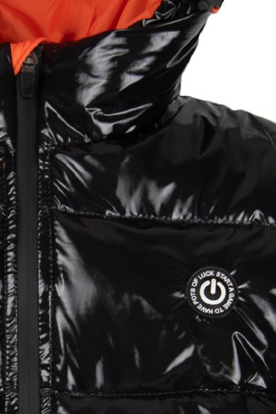 Куртка для мальчика на синтепухе с высоким воротником Bell Bimbo 193026 черный - фото 4