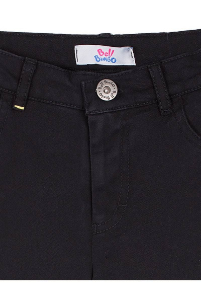 Классические брюки для мальчика с накладными карманами Bell Bimbo 193145 черный - фото 3