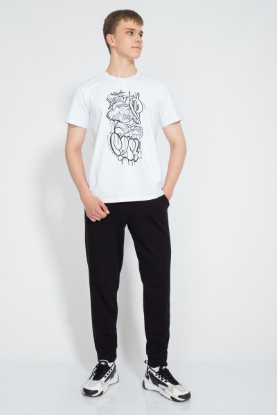 Футболка мужская классическая из трикотажа хлопка Kivviwear 1010.32 - фото 10