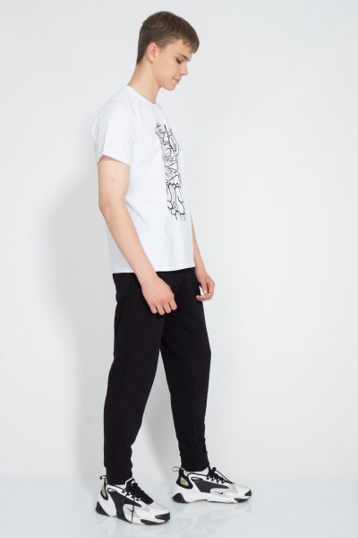 Футболка мужская классическая из трикотажа хлопка Kivviwear 1010.32 - фото 5