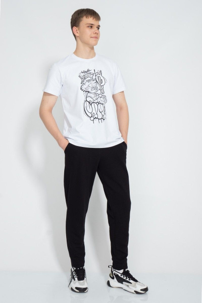 Футболка мужская классическая из трикотажа хлопка Kivviwear 1010.32 - фото 2