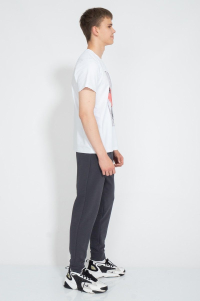 Футболка мужская классическая из трикотажа хлопка Kivviwear 1010.33 - фото 9