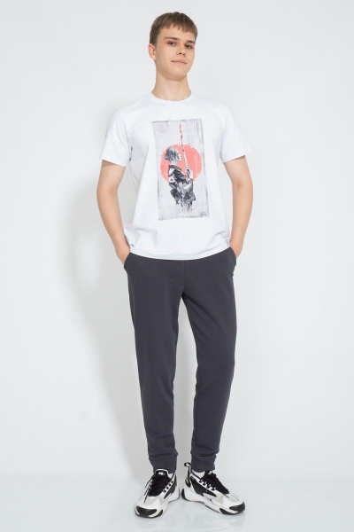 Футболка мужская классическая из трикотажа хлопка Kivviwear 1010.33 - фото 3