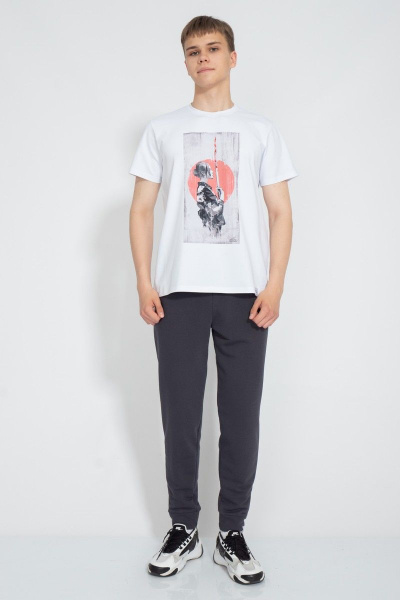 Футболка мужская классическая из трикотажа хлопка Kivviwear 1010.33 - фото 2