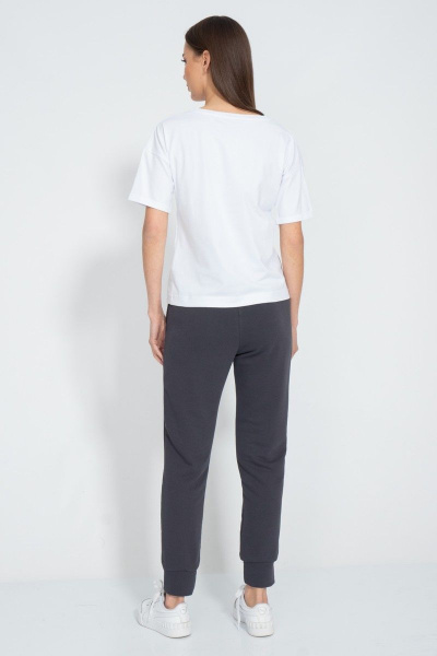 Футболка свободного кроя из хлопка для лета Kivviwear 4026.140 - фото 6