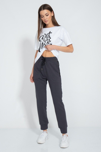 Футболка свободного кроя из хлопка для лета Kivviwear 4026.140 - фото 4