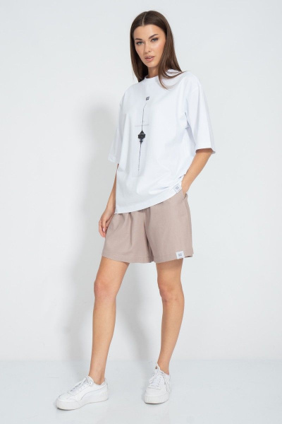 Футболка с длинным рукавом и завышенной горловиной Kivviwear 4034.50 - фото 4