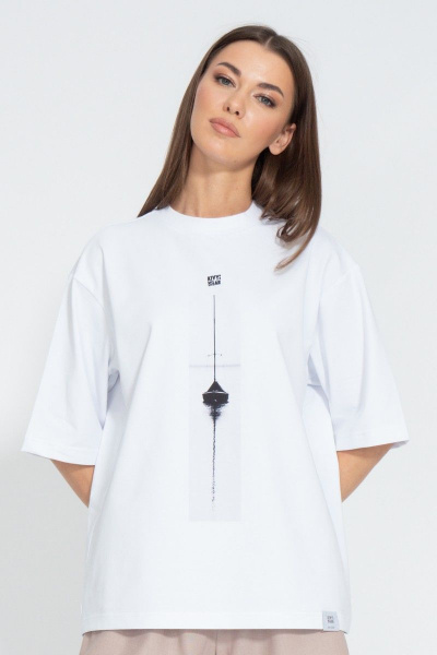 Футболка с длинным рукавом и завышенной горловиной Kivviwear 4034.50 - фото 1