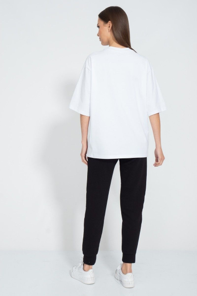 Футболка свободного кроя из хлопка с удлиненным рукавом Kivviwear 4034.51 - фото 12
