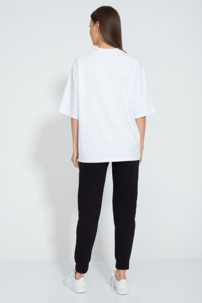 Футболка свободного кроя из хлопка с удлиненным рукавом Kivviwear 4034.51 - фото 11