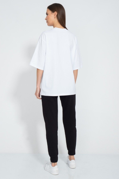 Футболка свободного кроя из хлопка с удлиненным рукавом Kivviwear 4034.51 - фото 10