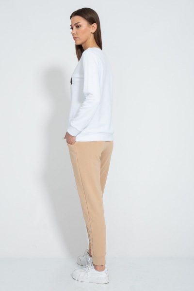 Круглогодичный спортивный костюм толстовка и брюки с аппликацией Kivviwear 40484051.23 - фото 9