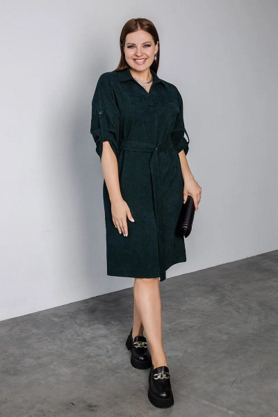 Платье Daloria 1988 изумрудный - фото 5