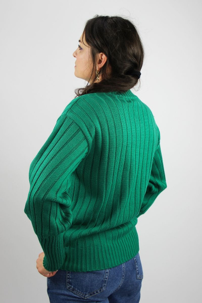 Женский свитер со спущенной линией плеча трикотаж демисезон Полесье С3682-22 2С5255-Д43 158,164 зеландия - фото 3