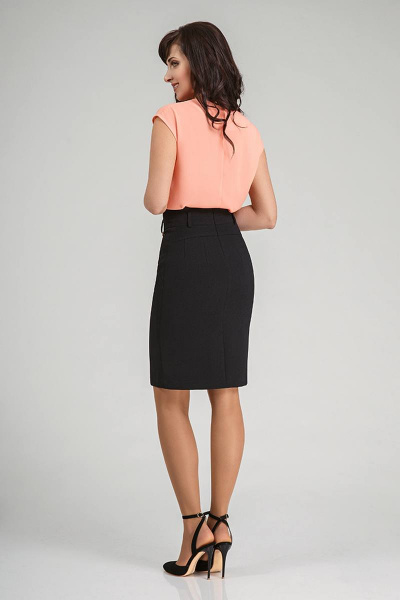 Юбка Swallow 027 черный - фото 2