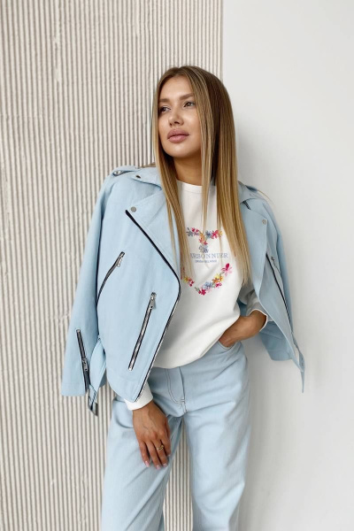 Свитшот Garsonnier 14001800516 молочный - фото 5