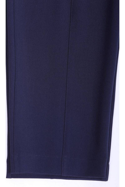 Демисезонные классические брюки с рельефами и заужением Camelia 1829 - фото 5