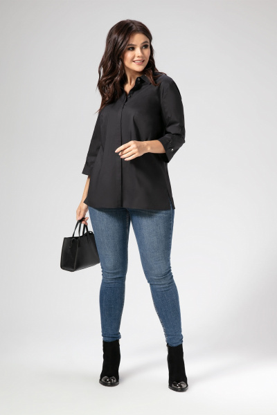 Блуза Панда 457340 черный - фото 1