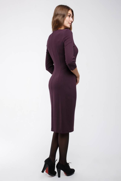 Платье Madech 195337 баклажановый - фото 3