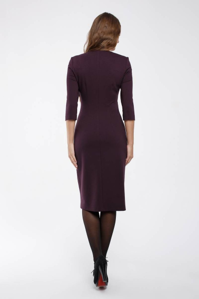 Платье Madech 195337 баклажановый - фото 4