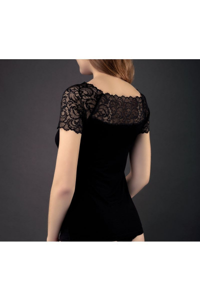 Майка Verally 366-1 черный - фото 2