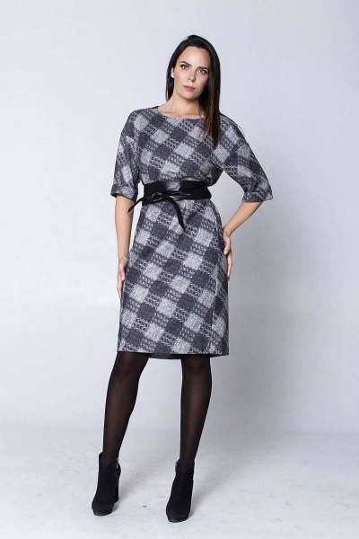 Платье на каждый день демисезонное из трикотажа SW Moda 01-153 - фото 3