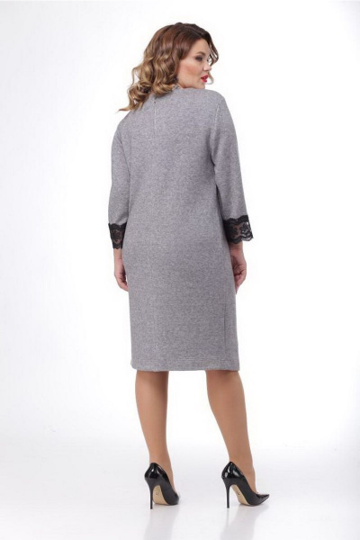 Платье Djerza 1317 серый - фото 6