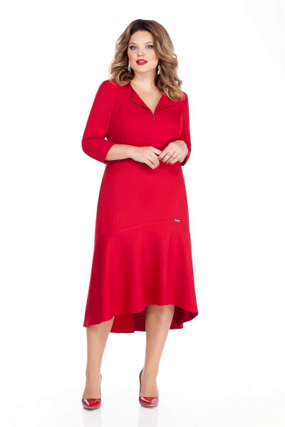 Платье TEZA 254 красный - фото 1