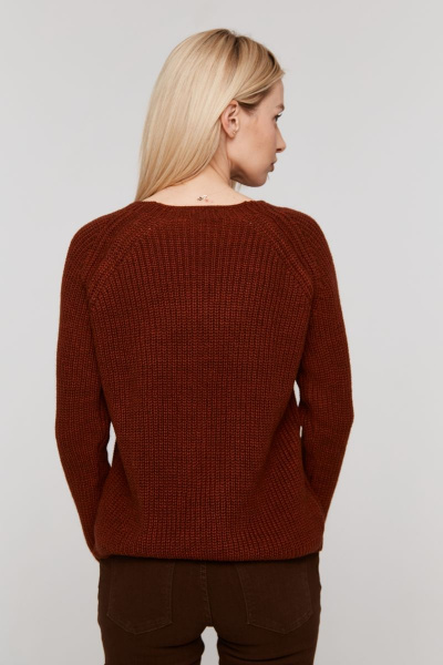 Джемпер Romgil 274ТЗ(164) коричневый - фото 2