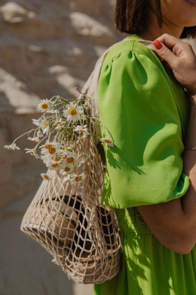 Платье Kaloris 2010 -2 зеленый - фото 6