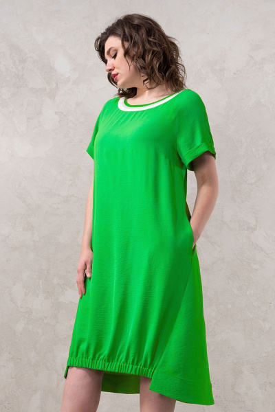 Легкое летнее платье свободного кроя с карманами Avanti 1495 - фото 1