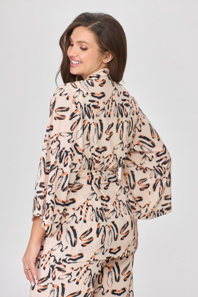 Брюки, жакет Abbi 5007 пудра - фото 4