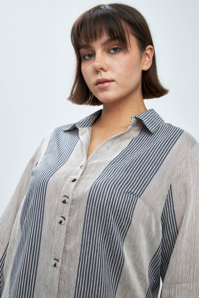 Туника летняя из вискозы с мягким текстильным материалом Femme & Devur 70208 1.55BF(170) - фото 3