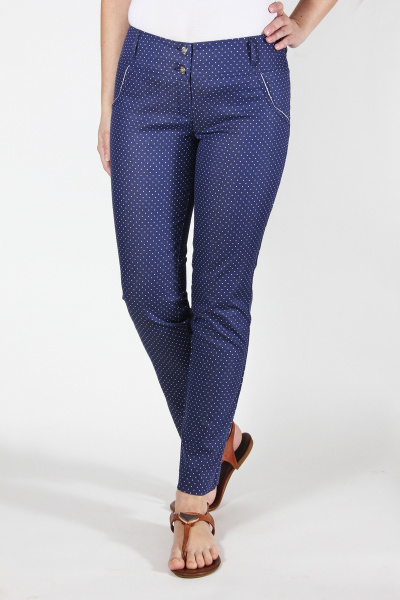 Брюки Mirolia 301-2 мелкий горох - фото 1