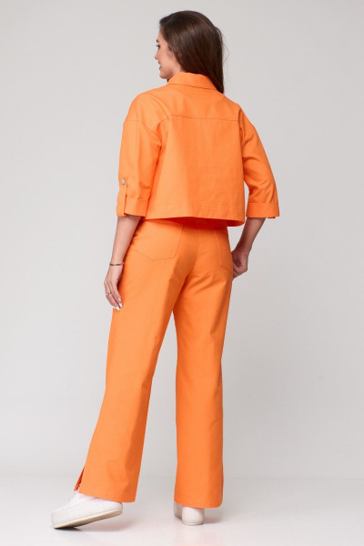 Брюки с разрезами из текстиля и хлопка для каждодневной носки Abbi 2009 манго - фото 2