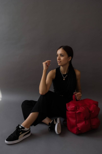 Красный кожаный рюкзак на каждый день MT.Style рюкзак2 red - фото 4