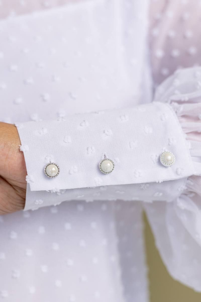Блуза LindaLux 1-317 белые_бубочки - фото 3