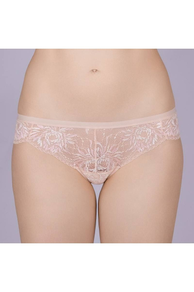 Брифы из кружева с эластичной тесьмой для комфортного ежедневного ношения Verally 1158-1 грейс - фото 1
