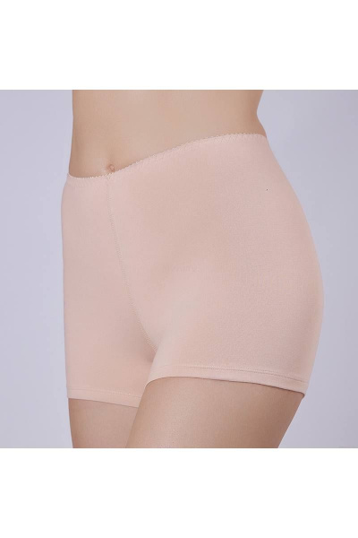 Панталоны из трикотажа и хлопка для комфорта Verally 1191-1 серебристый пион - фото 3