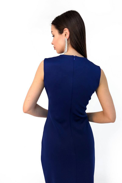 Платье Patriciа 02-5537 синий - фото 4