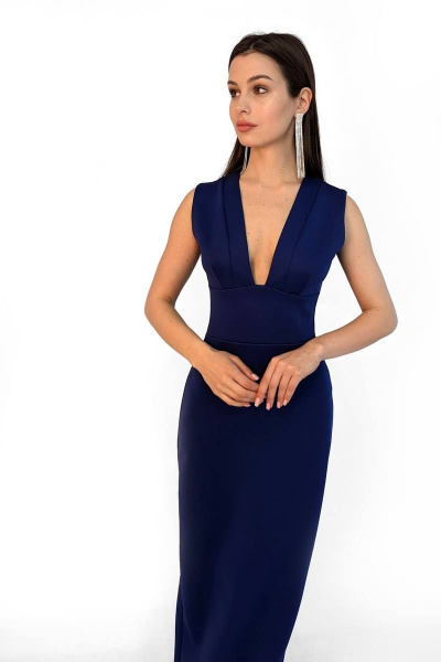 Платье Patriciа 02-5537 синий - фото 2