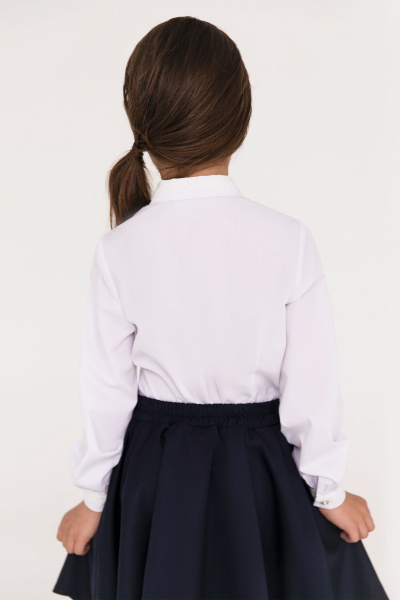 Блуза Panda Kids 262640-122 Белый - фото 2