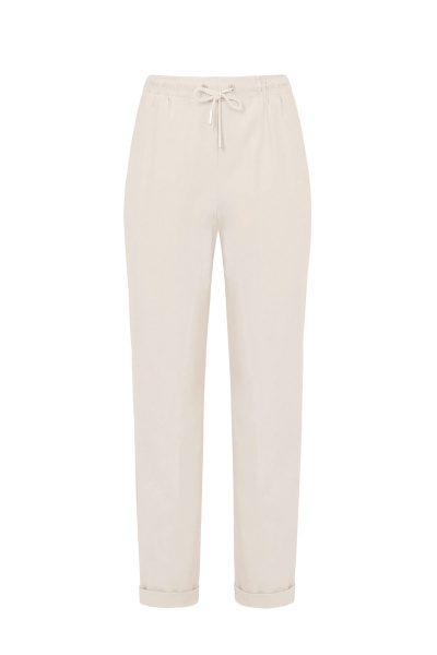 Брюки из хлопка на каждый день демисезонные Elema 3К-8538-5-164 светло-бежевый - фото 1