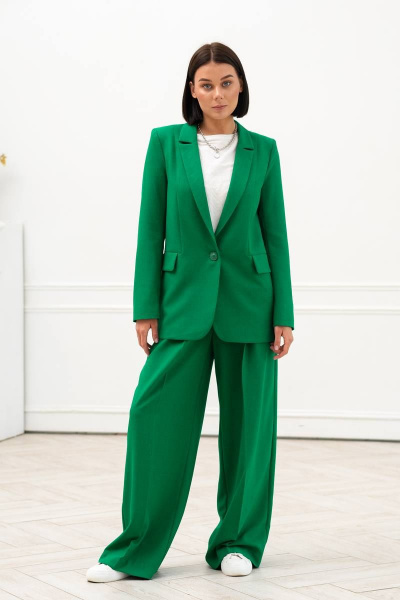 Брюки Ivera 2052 тем. зеленый - фото 5