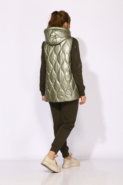 Брюки, жилет, свитшот TAiER 1221 хаки - фото 3