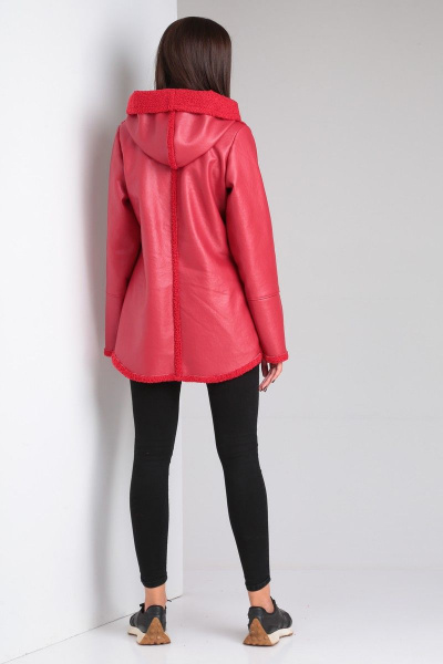 Дубленка Celentano 2028.1 алый - фото 2