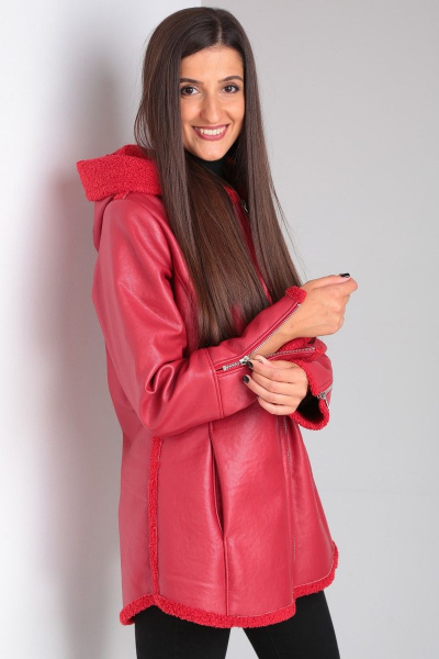 Дубленка Celentano 2028.1 алый - фото 13