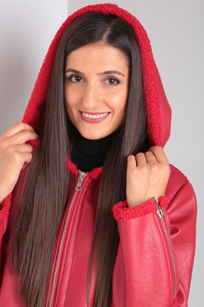 Дубленка Celentano 2028.1 алый - фото 11