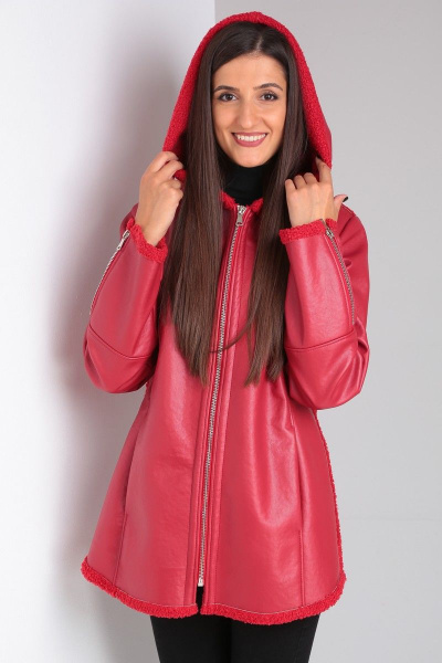Дубленка Celentano 2028.1 алый - фото 10